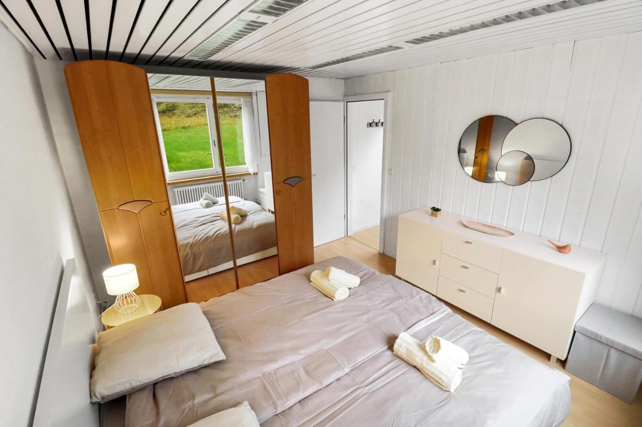 Appartement Confortable Avec Un Sauna Leukerbad Exterior photo